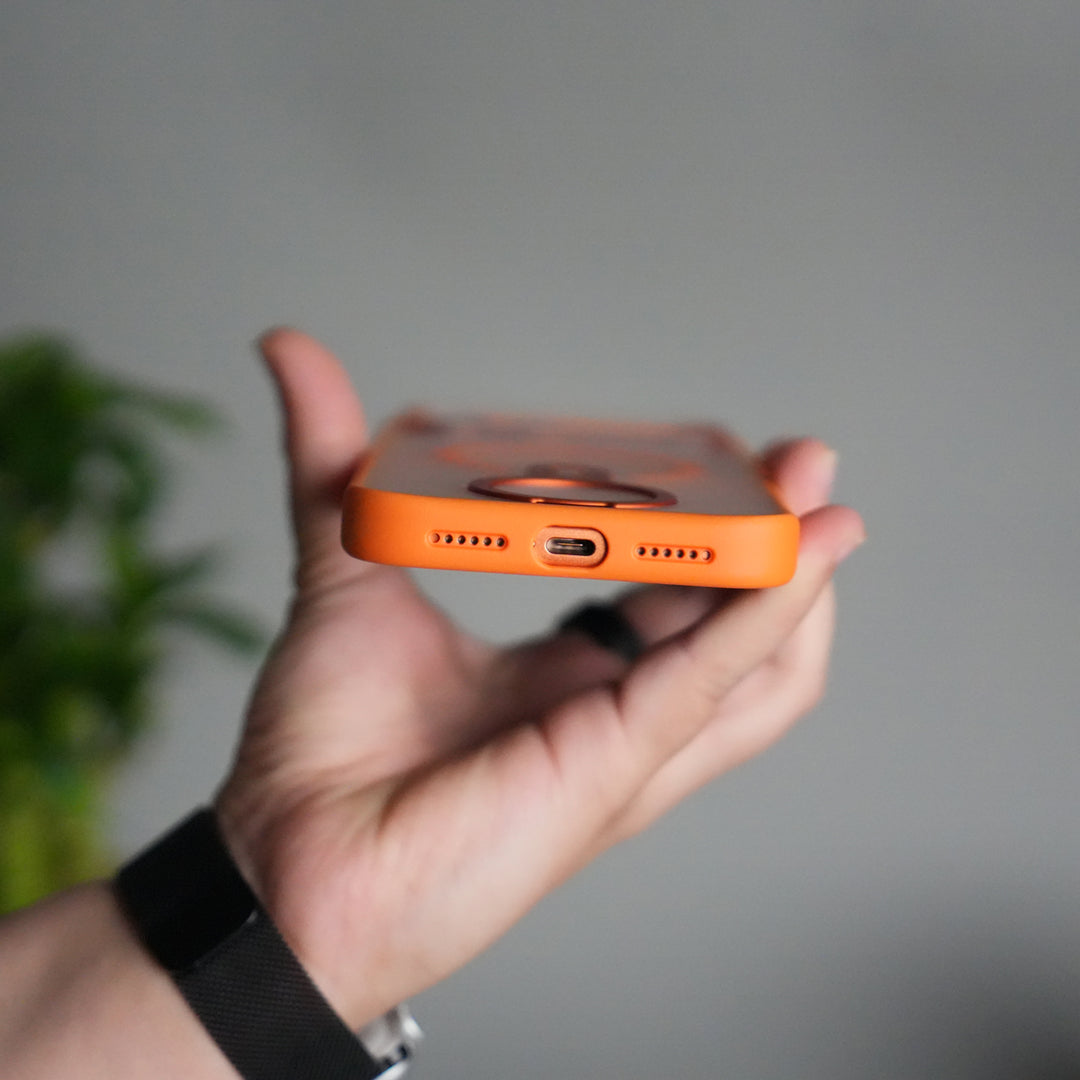 iPhone 17 Pro Max Magnetic Ring Stand Case | Frosted Shockproof Back Cover with Metal Kickstand & MagSafe Support