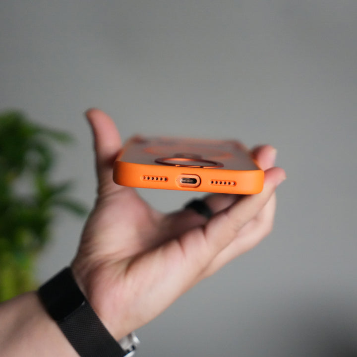 iPhone 17 Pro Max Magnetic Ring Stand Case | Frosted Shockproof Back Cover with Metal Kickstand & MagSafe Support