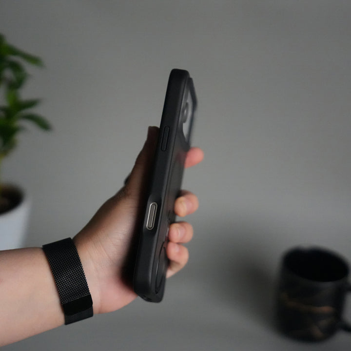 iPhone 17 Pro Max Magnetic Ring Stand Case | Frosted Shockproof Back Cover with Metal Kickstand & MagSafe Support