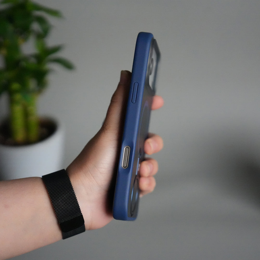 iPhone 17 Pro Max Magnetic Ring Stand Case | Frosted Shockproof Back Cover with Metal Kickstand & MagSafe Support