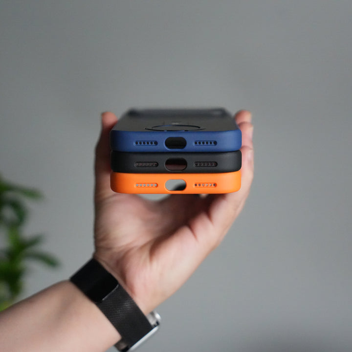 iPhone 17 Pro Max Magnetic Ring Stand Case | Frosted Shockproof Back Cover with Metal Kickstand & MagSafe Support