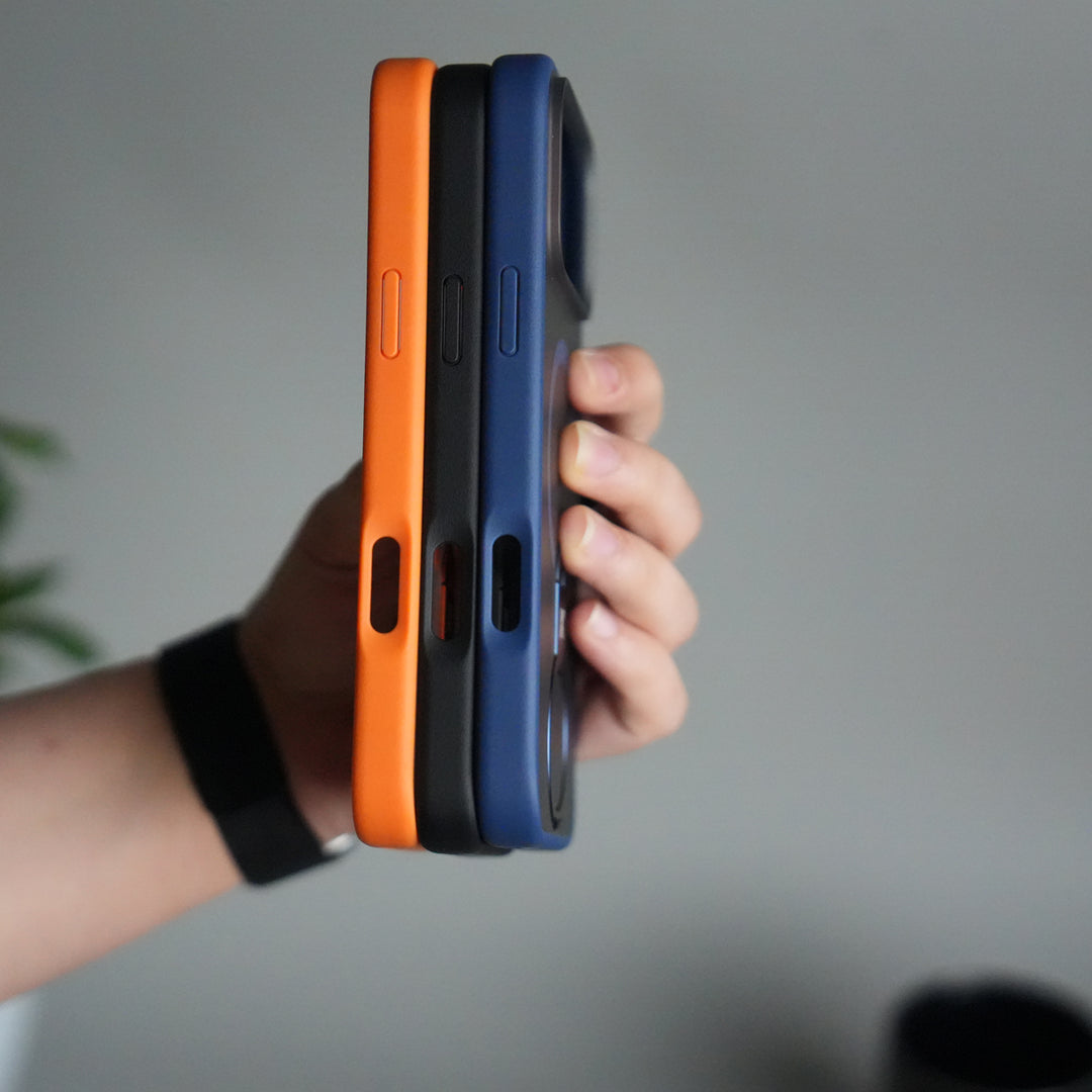 iPhone 17 Pro Max Magnetic Ring Stand Case | Frosted Shockproof Back Cover with Metal Kickstand & MagSafe Support