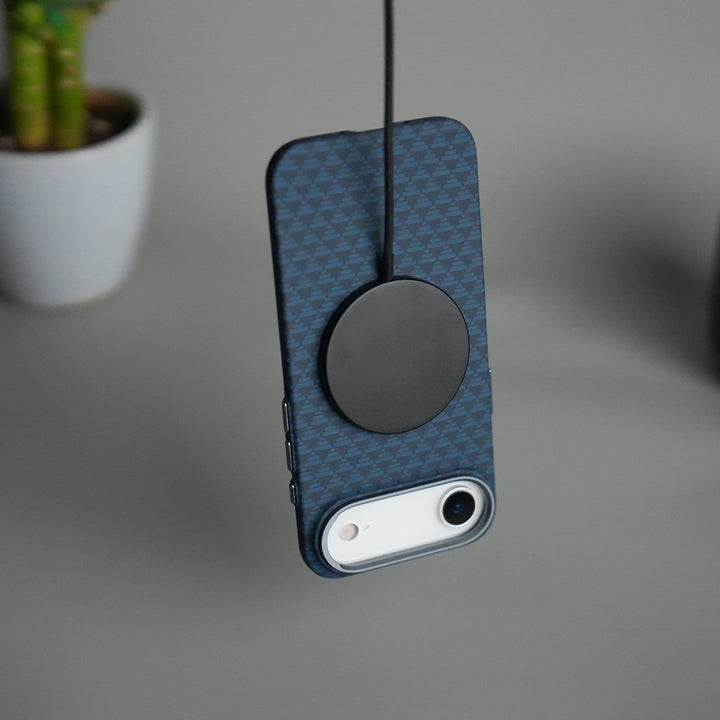 iPhone 17 Series Houndstooth Pattern Case | Slim Hard Back Cover | Matte Finish Protective Case with MagSafe