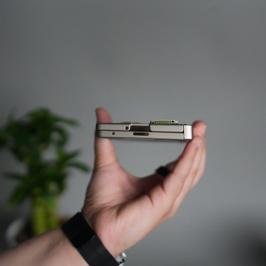 Samsung Galaxy Z Fold 7 Band Case | Slim Protective Hinge Cover with Hand Strap | Premium Kickstand Case