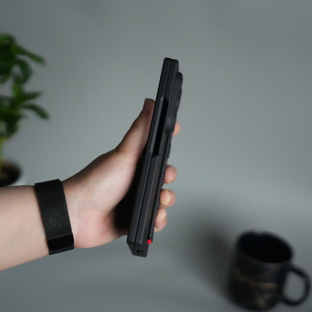 Samsung Galaxy Z Fold 7 Band Case | Slim Protective Hinge Cover with Hand Strap | Premium Kickstand Case