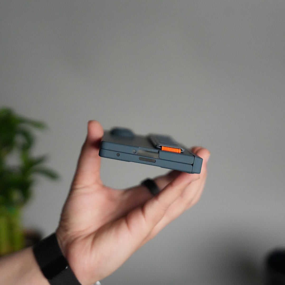 Samsung Galaxy Z Fold 7 Band Case | Slim Protective Hinge Cover with Hand Strap | Premium Kickstand Case