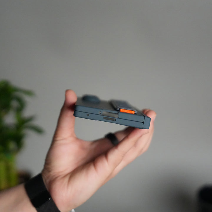 Samsung Galaxy Z Fold 7 Band Case | Slim Protective Hinge Cover with Hand Strap | Premium Kickstand Case