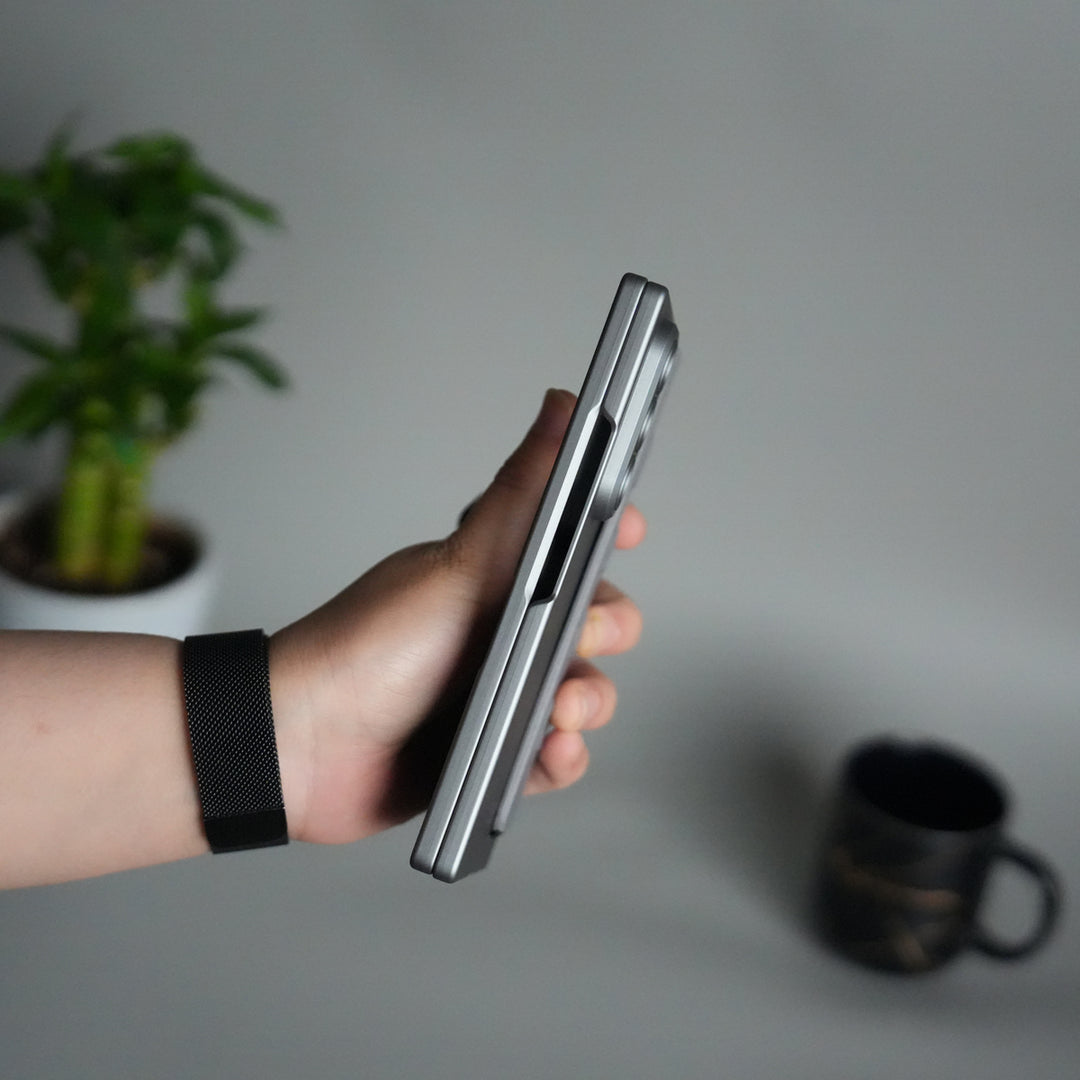 Samsung Galaxy Z Fold 7 Band Case | Slim Protective Hinge Cover with Hand Strap | Premium Kickstand Case