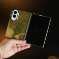Premium Gold Mirror Case for Samsung Galaxy Z Fold 8 | Printed Design Cover