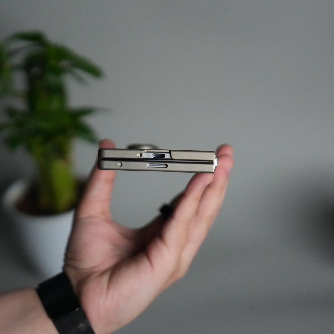 Galaxy Z Fold 7 Matte Hard Case with Front Glass Cover | Slim Shockproof Fold Care Edition