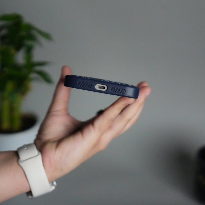 iPhone 17 Pro Premium PU Leather Kickstand Case | Luxury Shockproof Protective Back Cover