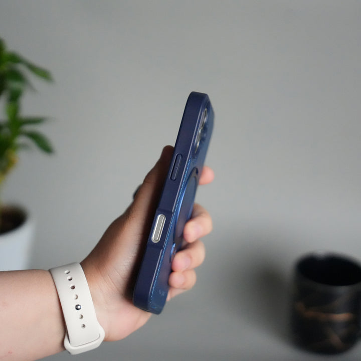 iPhone 17 Premium PU Leather Kickstand Case | Luxury Shockproof Protective Back Cover