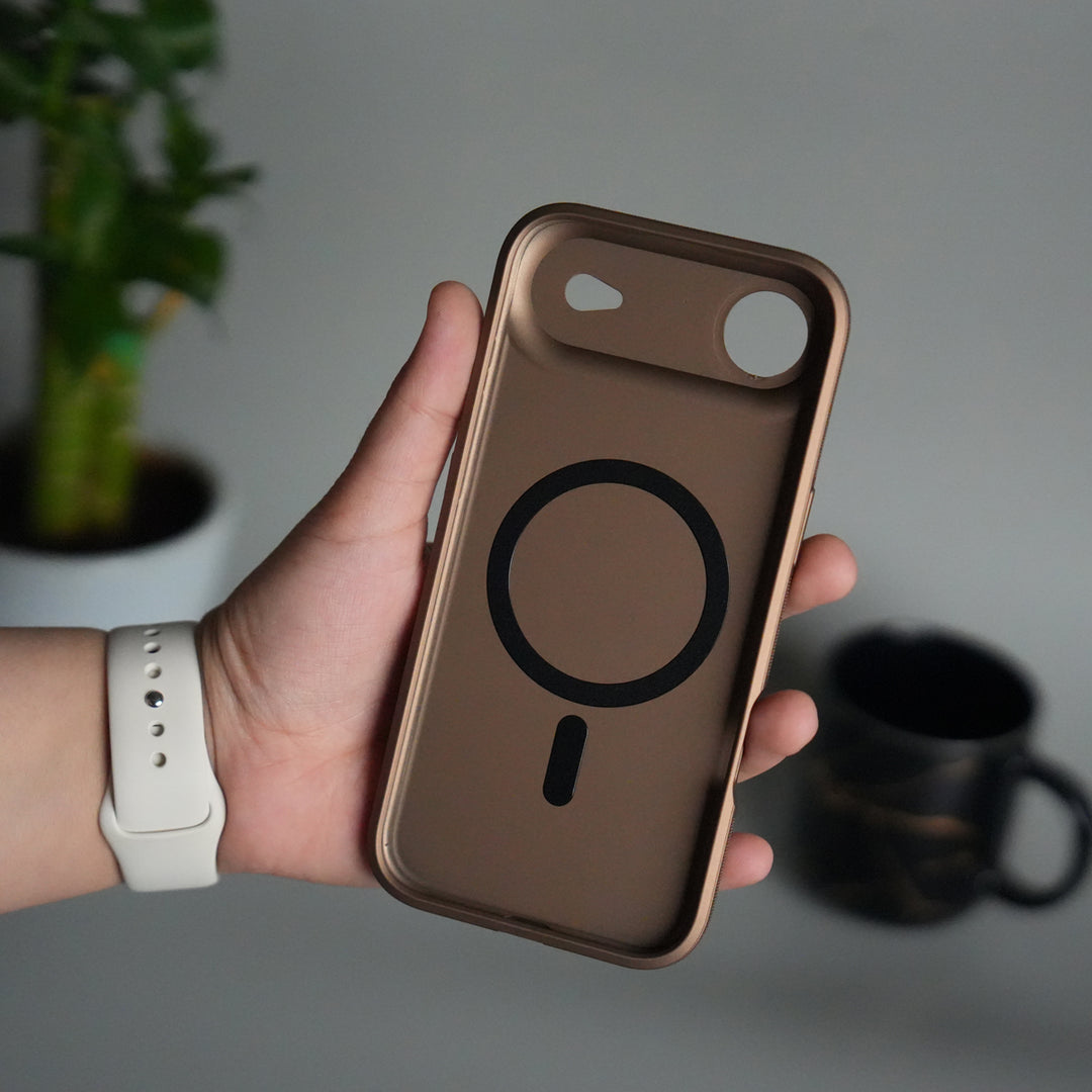 iPhone 17 Air Woven Pattern MagSafe Case for  | Textured Grip | Shockproof Protection