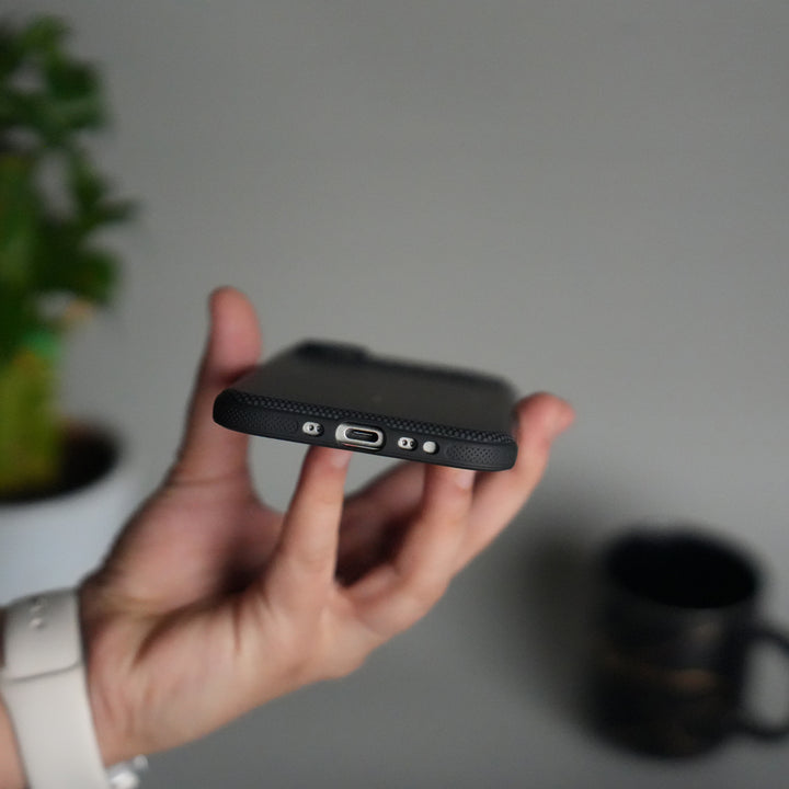 iPhone 17 Air Woven Pattern MagSafe Case for  | Textured Grip | Shockproof Protection