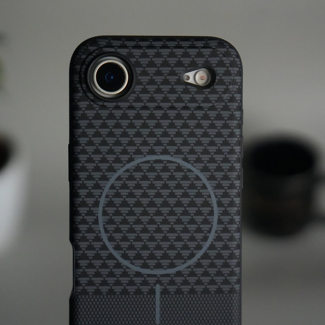 iPhone 17 Air Woven Pattern MagSafe Case for  | Textured Grip | Shockproof Protection