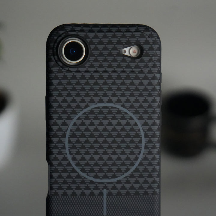iPhone 17 Air Woven Pattern MagSafe Case for  | Textured Grip | Shockproof Protection