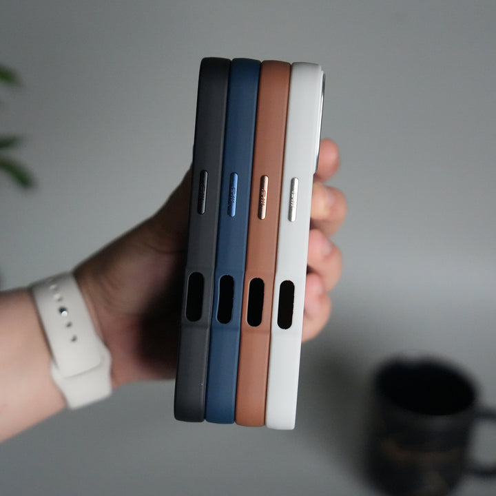 iPhone 17 Matte MagSafe Case | Electroplated Camera Frame | Shockproof Back Cover