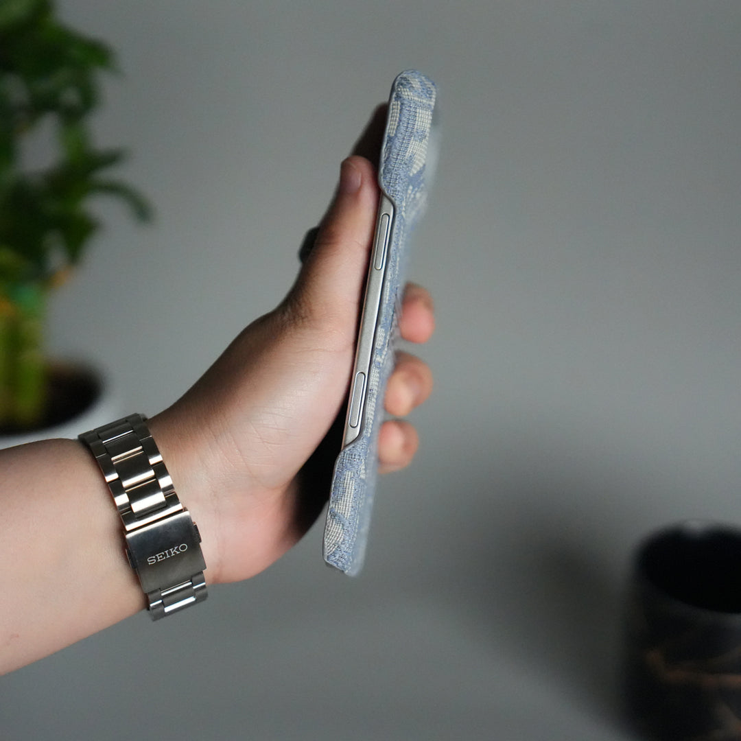 iPhone 17 Series Luxury CD Brand Design Case Cover | Gray