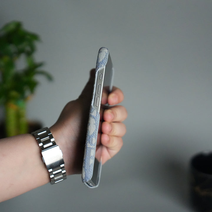 iPhone 17 Series Luxury CD Brand Design Case Cover | Gray