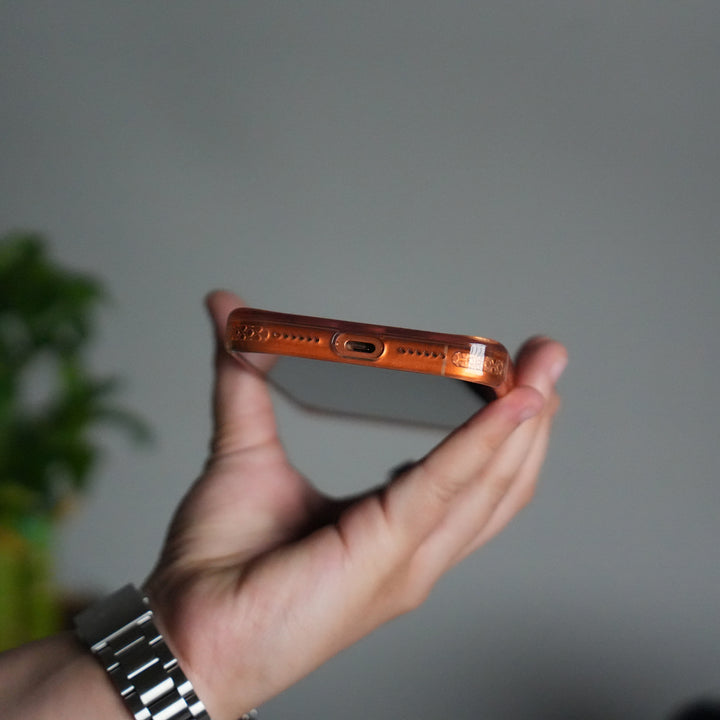 iPhone 17 Pro Clear MagSafe Case | Aluminum Metal Camera Frame | Shockproof Transparent Back Cover