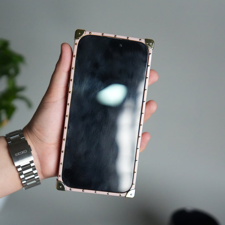 iPhone 17 Series Luxury Butterfly Case | Trunk Frame Shockproof Cover with 3D Butterfly | Premium Limited Edition Design