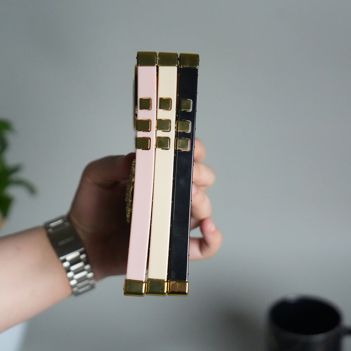 iPhone 17 Series Luxury Butterfly Case | Trunk Frame Shockproof Cover with 3D Butterfly | Premium Limited Edition Design