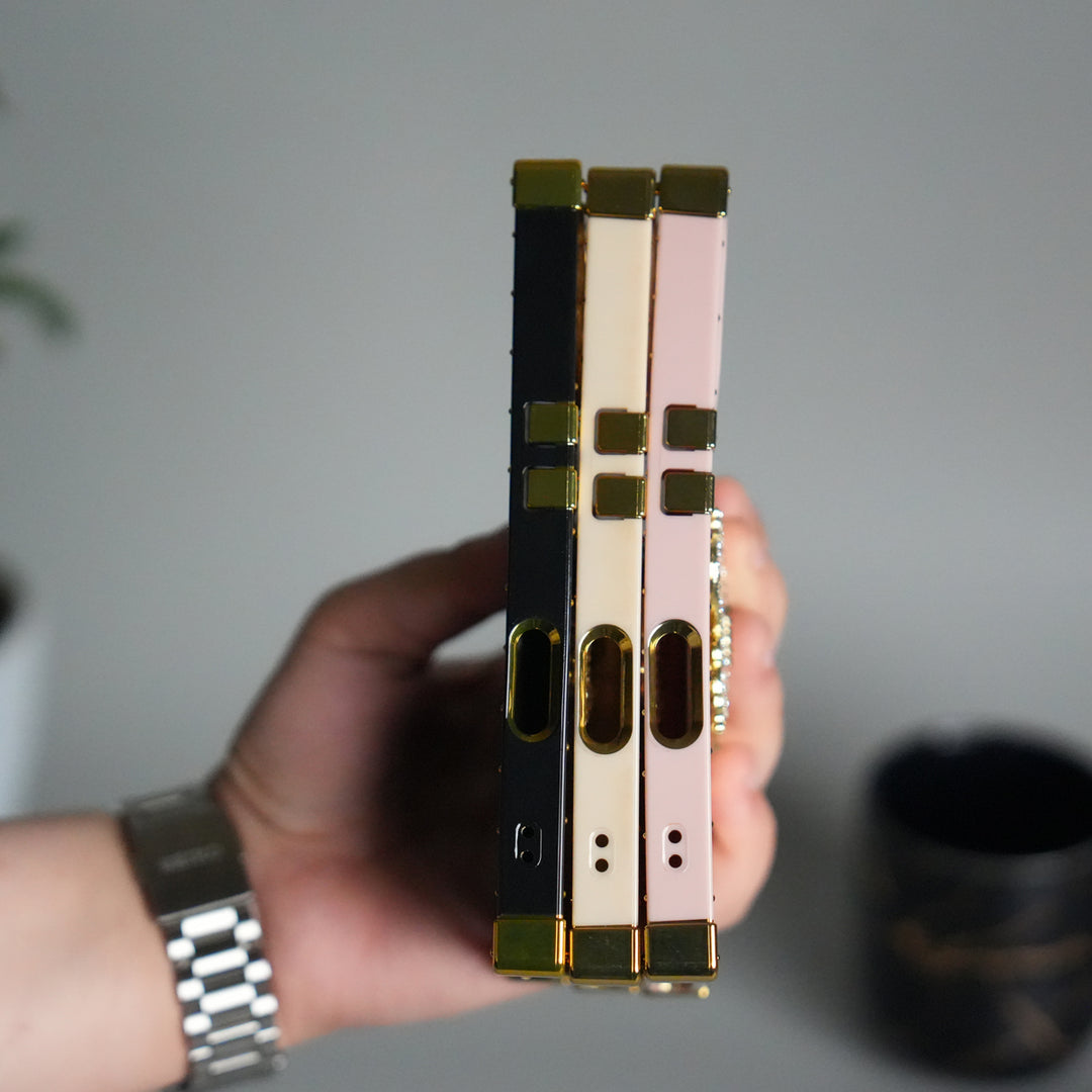 iPhone 17 Luxury Butterfly Case | Trunk Frame Shockproof Cover with 3D Butterfly | Premium Limited Edition Design