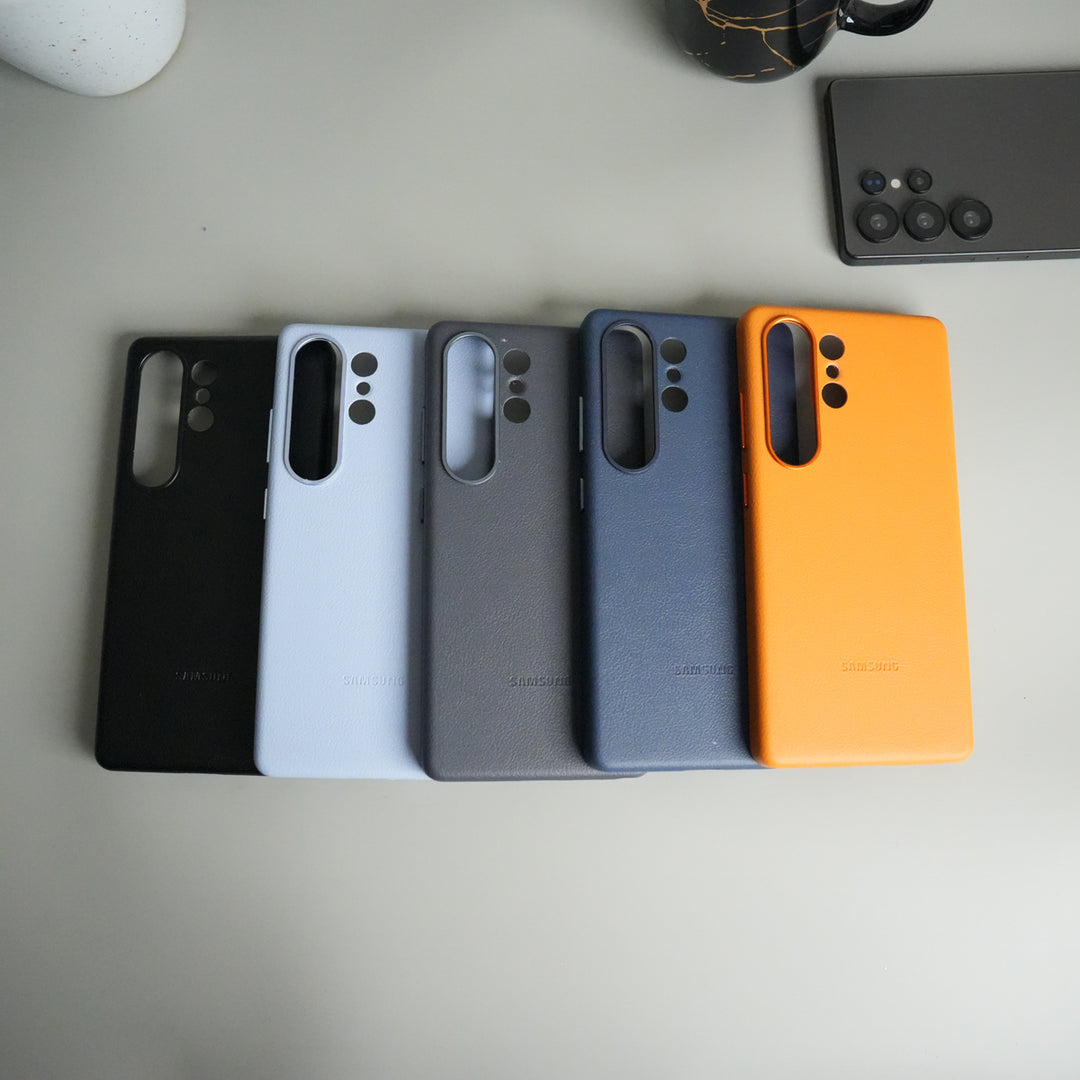 Galaxy S25 Ultra MagSafe PU Leather Back Cover | Premium PU Leather | Slim & Elegant Hard Case