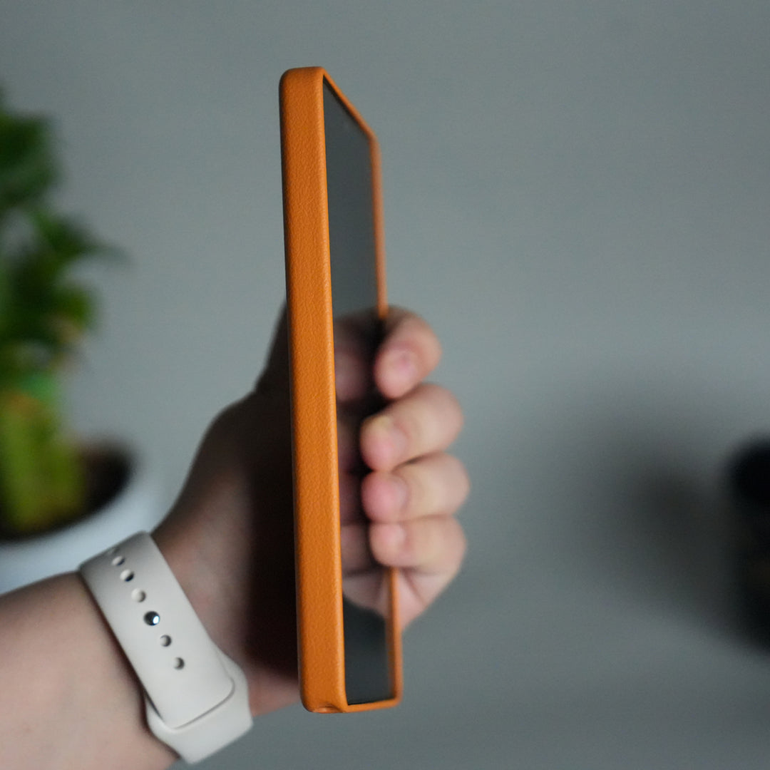 Galaxy S25 Ultra MagSafe PU Leather Back Cover | Premium PU Leather | Slim & Elegant Hard Case