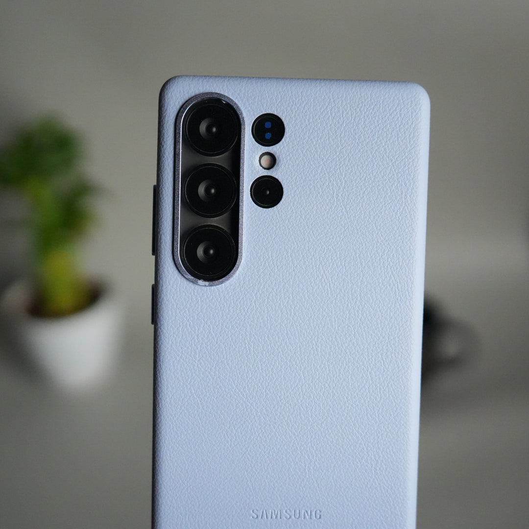 Galaxy S25 Ultra MagSafe PU Leather Back Cover | Premium PU Leather | Slim & Elegant Hard Case