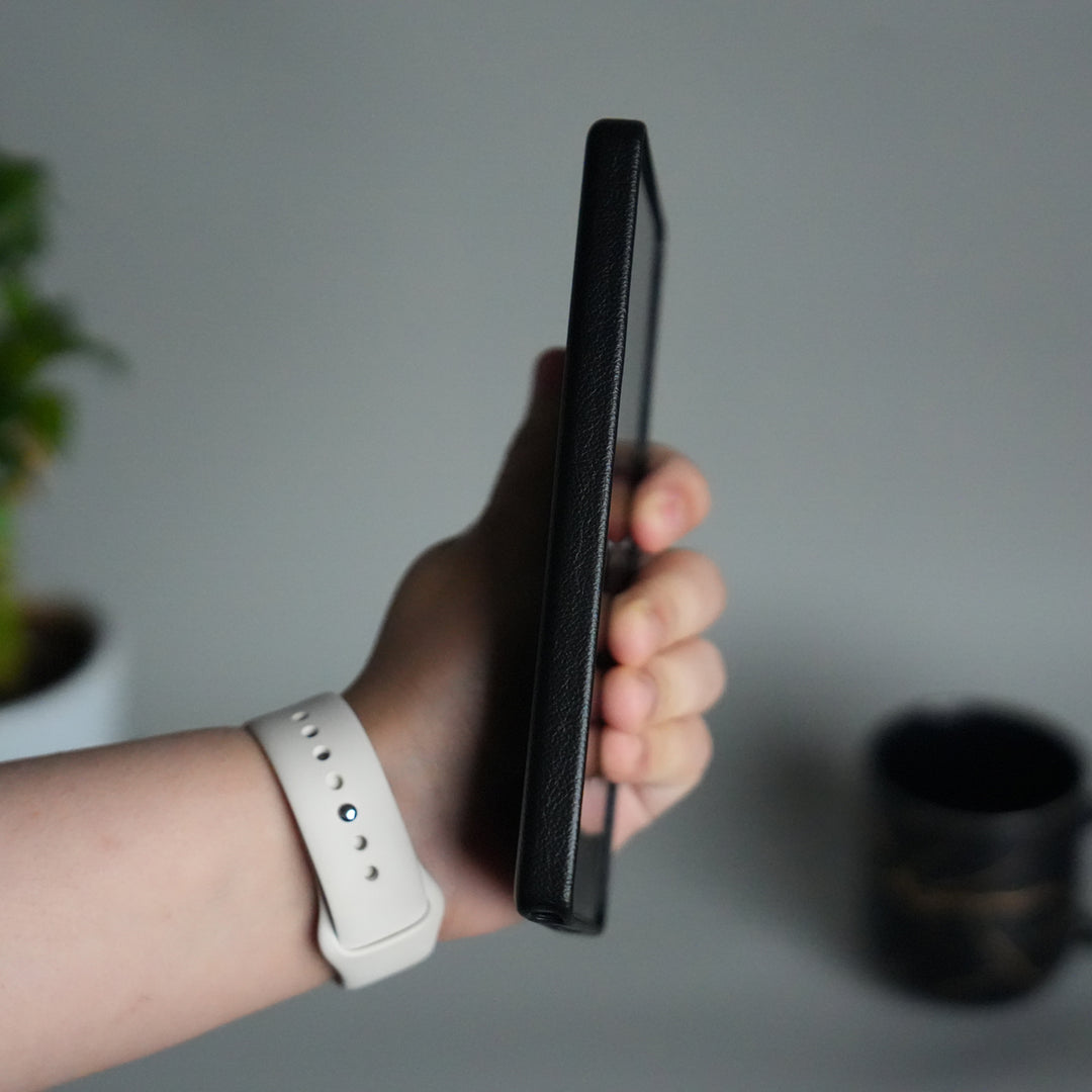 Galaxy S25 Ultra MagSafe PU Leather Back Cover | Premium PU Leather | Slim & Elegant Hard Case