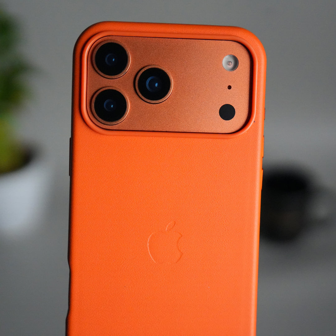 iPhone 17 Pro Max MagSafe PU Leather Back Cover | Premium PU Leather | Slim & Elegant Hard Case