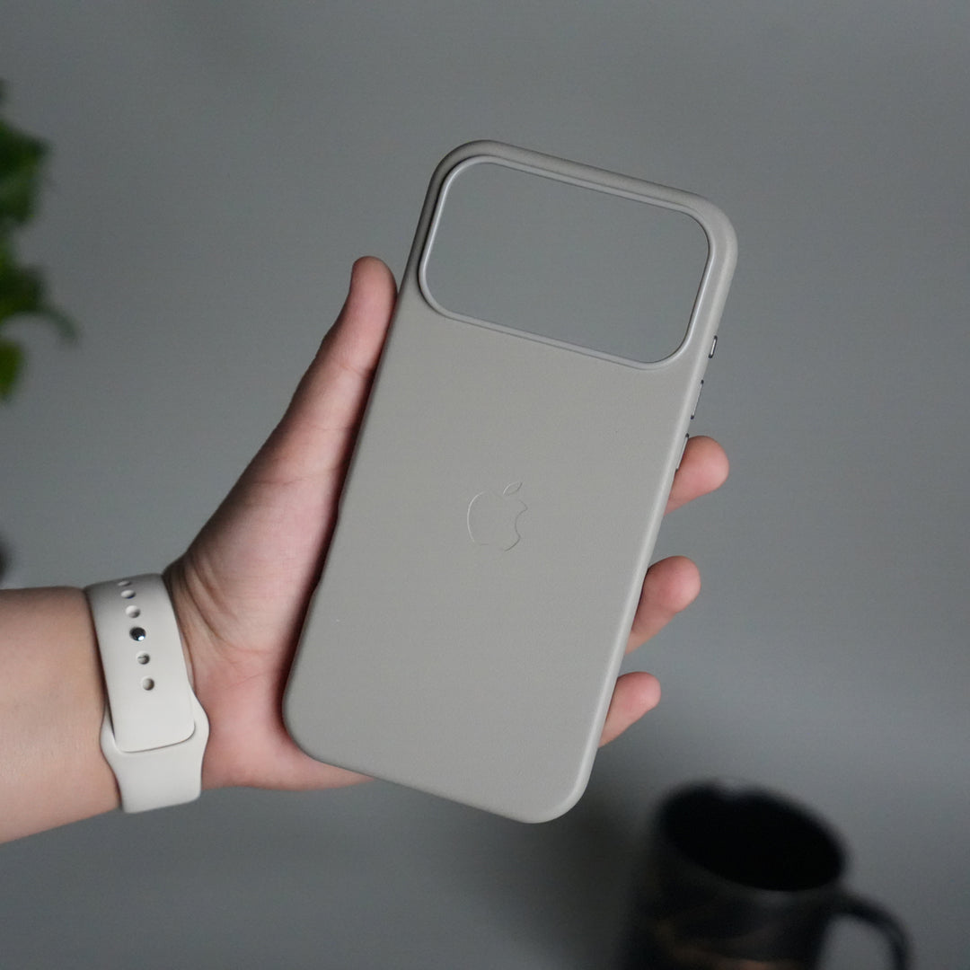 iPhone 17 Pro Max MagSafe PU Leather Back Cover | Premium PU Leather | Slim & Elegant Hard Case