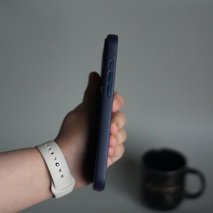 iPhone 17 Pro Max MagSafe PU Leather Back Cover | Premium PU Leather | Slim & Elegant Hard Case