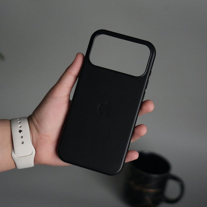 iPhone 17 Pro Max MagSafe PU Leather Back Cover | Premium PU Leather | Slim & Elegant Hard Case