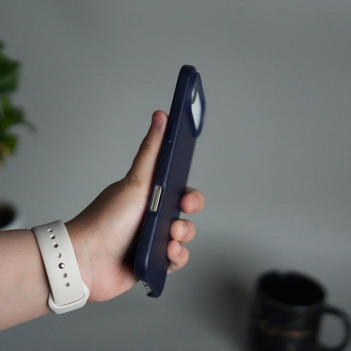 iPhone 17 Air MagSafe PU Leather Back Cover | Premium PU Leather | Slim & Elegant Hard Case