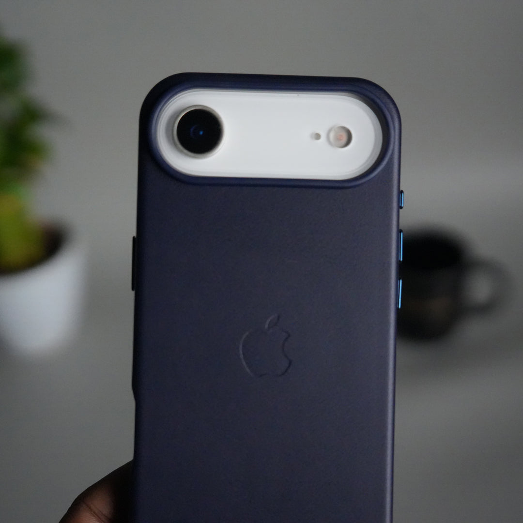 iPhone 17 Air MagSafe PU Leather Back Cover | Premium PU Leather | Slim & Elegant Hard Case