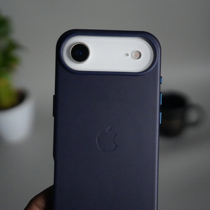 iPhone 17 Air MagSafe PU Leather Back Cover | Premium PU Leather | Slim & Elegant Hard Case