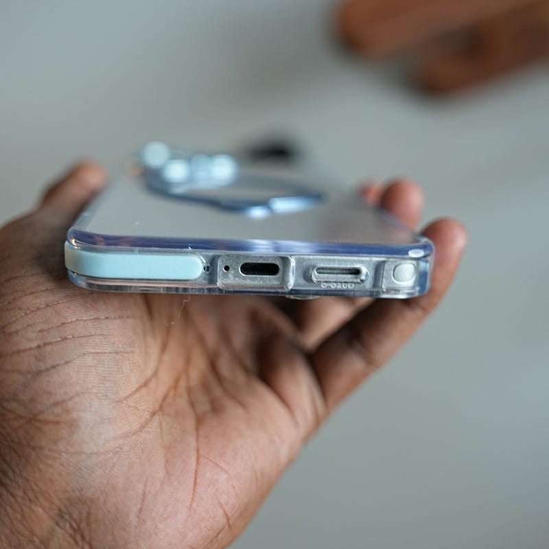 FRATO Samsung S26 Ultra Clear Case for Samsung Galaxy S26 Ultra | Metal Camera Frame &amp; 360° Rotating Stand Protective Cover