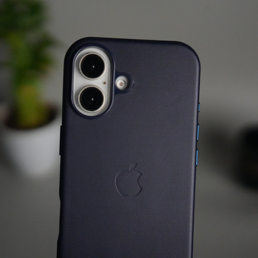 iPhone 17 MagSafe PU Leather Back Cover | Premium PU Leather | Slim & Elegant Hard Case