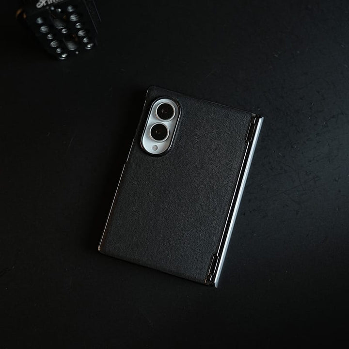 FRATO Z Fold 8 Series Premium Leather Back Case for Samsung Galaxy Z Fold 8 | Hinge Protection &amp; Magnetic Charging Support