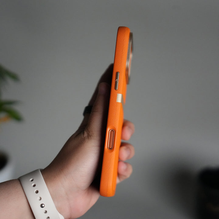 iPhone 17 Pro Max MagSafe Case | Premium Suitcase Textured Grip Cover with Metal Camera Bumper