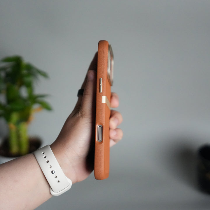 iPhone 17 Pro Max MagSafe Case | Premium Suitcase Textured Grip Cover with Metal Camera Bumper