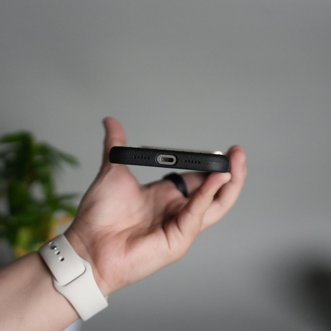 iPhone 17 Pro Max MagSafe Case | Premium Suitcase Textured Grip Cover with Metal Camera Bumper