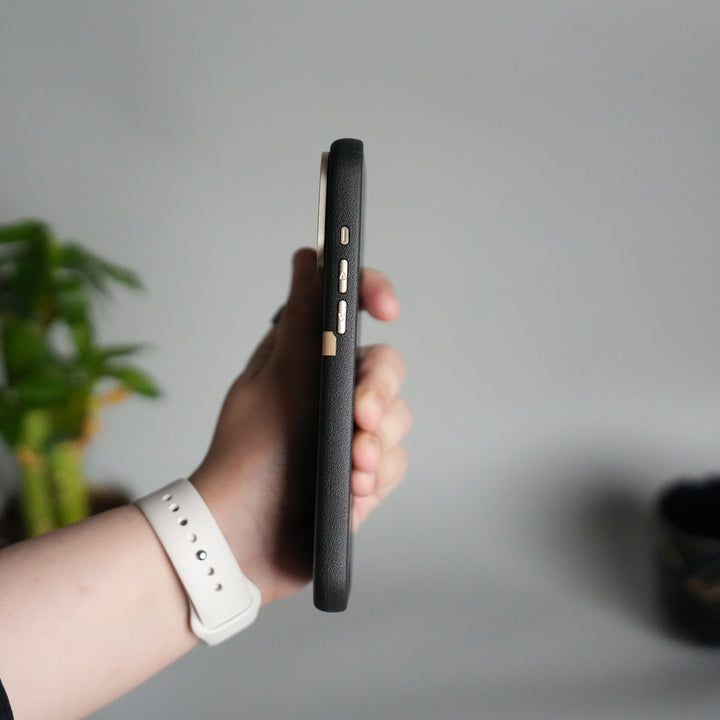 iPhone 17 Pro Max MagSafe Case | Premium Suitcase Textured Grip Cover with Metal Camera Bumper