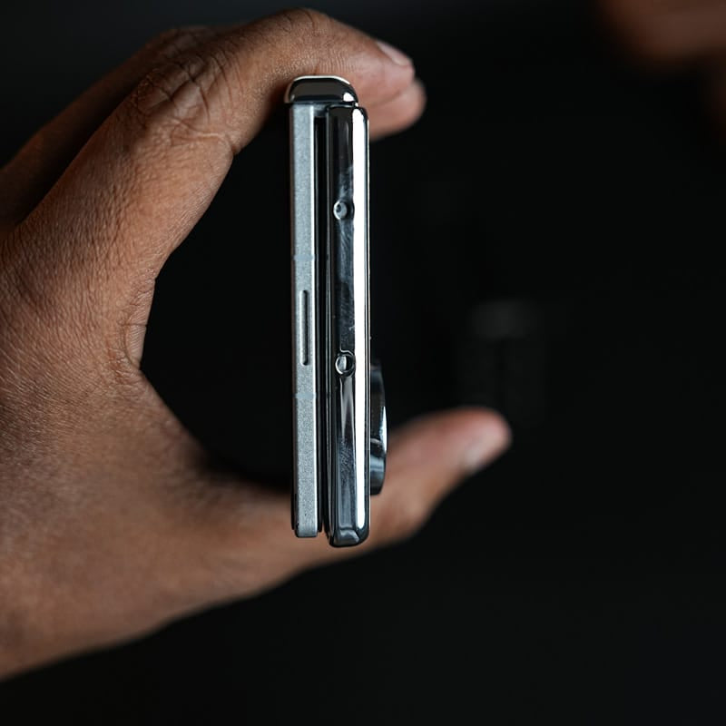 FRATO Z Fold 8 Series Premium Back Case for Samsung Galaxy Z Fold 8 Ultra | Hinge Protection &amp; Rotating Metal Ring Stand