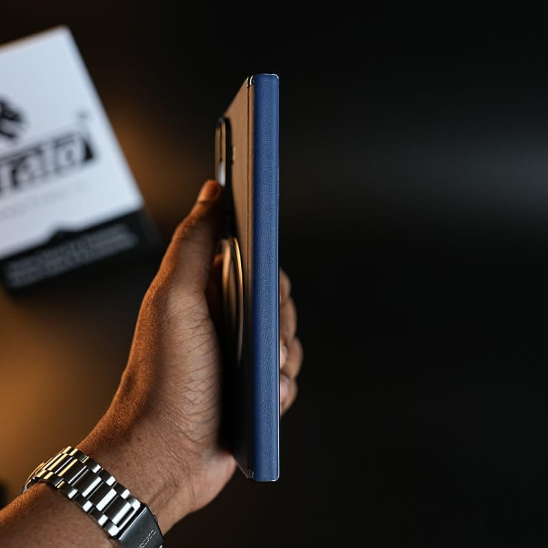 FRATO Z Fold 8 Series Premium Back Case for Samsung Galaxy Z Fold 8 Ultra | Hinge Protection &amp; Rotating Metal Ring Stand