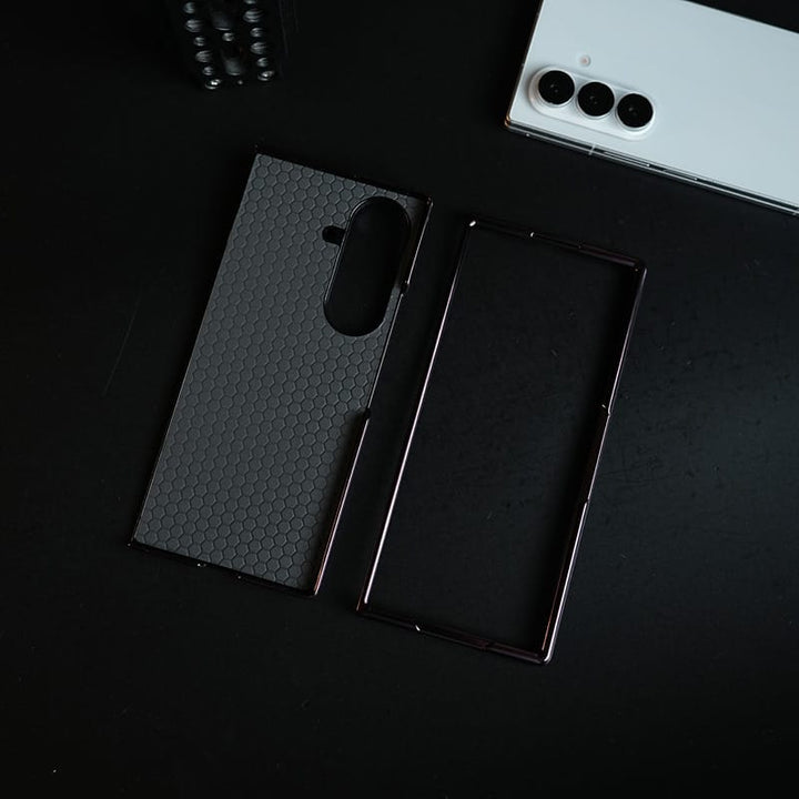 FRATO Z Fold 8 Series Burgundy Leather-Texture Case for Samsung Galaxy Z Fold 8 Ultra | Premium Matte Protective Back Cover