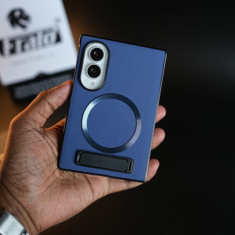 FRATO Z Fold 8 Series Premium Textured MagSafe Compatible Case for Samsung Galaxy Z Fold 8 | Magnetic Ring &amp; Built-In Kickstand
