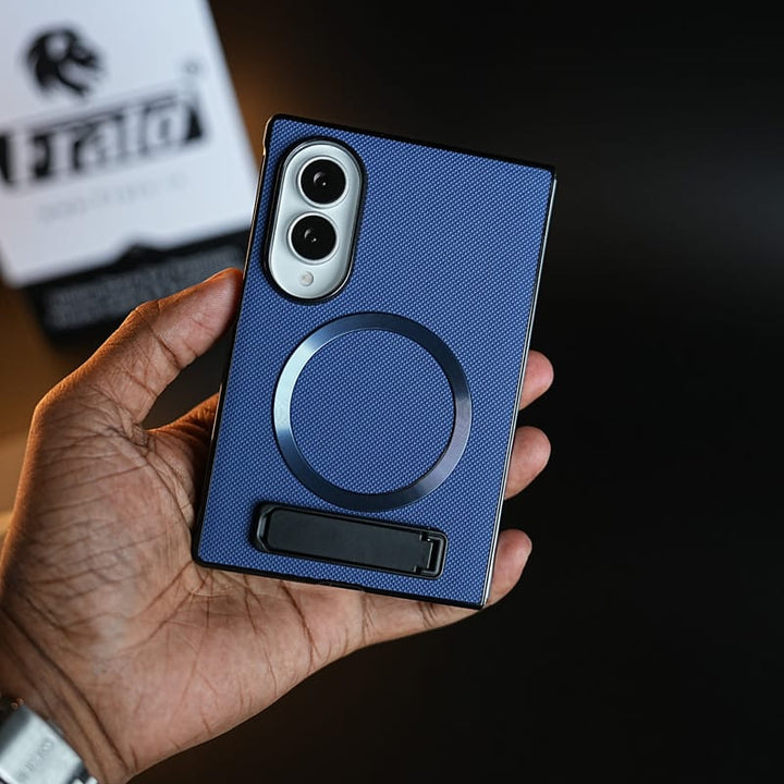 FRATO Z Fold 8 Series Premium Textured MagSafe Compatible Case for Samsung Galaxy Z Fold 8 | Magnetic Ring &amp; Built-In Kickstand